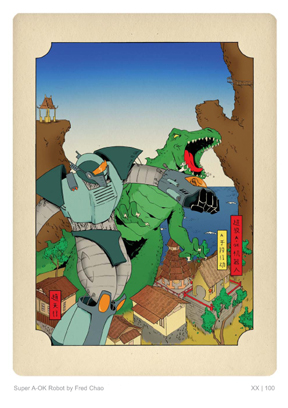 Super A-OK Robot Print